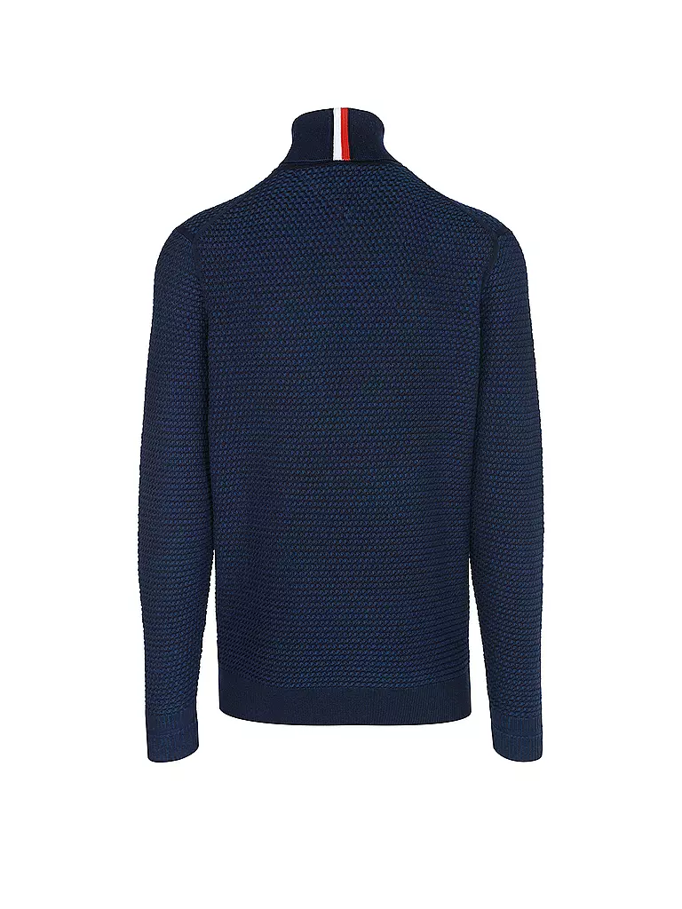 TOMMY HILFIGER Rollkragenpullover blau