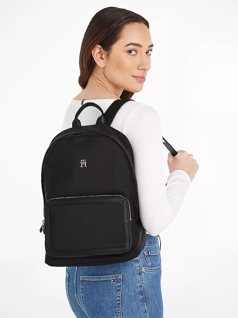 TOMMY HILFIGER | Rucksack TH ESSENTIAL Small | schwarz