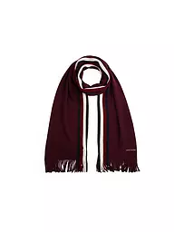 TOMMY HILFIGER | Schal  | dunkelrot
