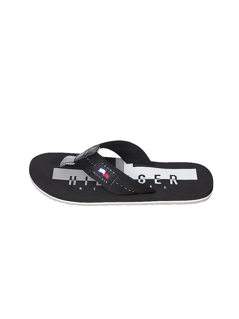 TOMMY HILFIGER | Schuhe - Zehentrenner  | schwarz