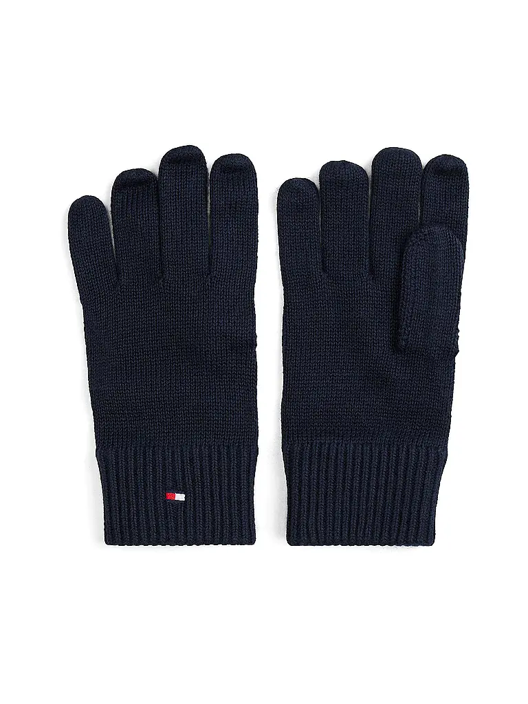 TOMMY HILFIGER | Set 2-teilig Mütze und Handschuhe | blau