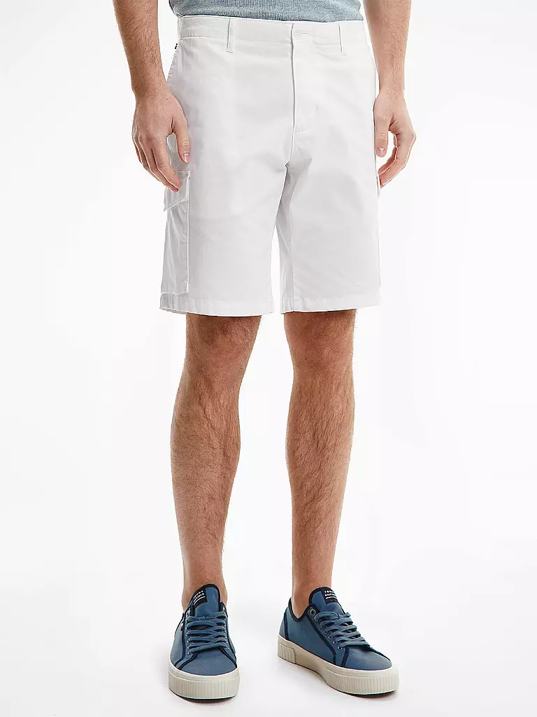 TOMMY HILFIGER | Shorts Relaxed Fit Harlem | weiss