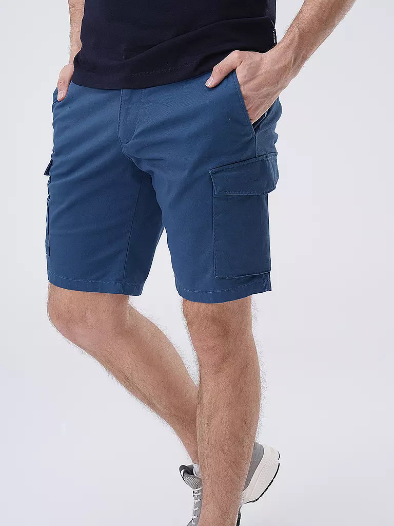 TOMMY HILFIGER | Shorts Relaxed Fit HARLEM | blau