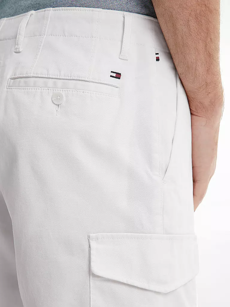 TOMMY HILFIGER | Shorts Relaxed Fit Harlem | weiss