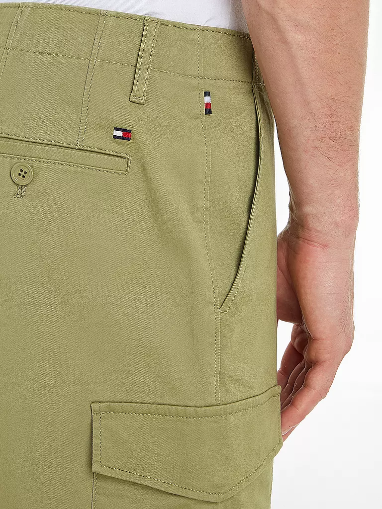 TOMMY HILFIGER | Shorts Relaxed Fit HARLEM | olive