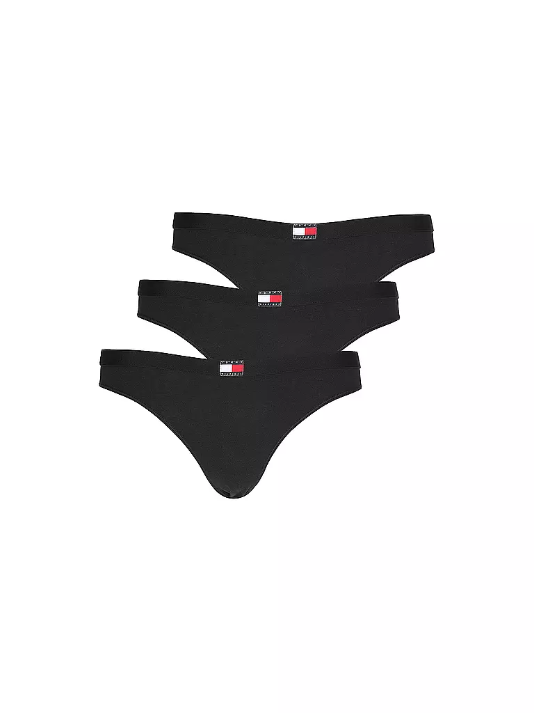 TOMMY HILFIGER | Slip 3-er Pkg. black | schwarz