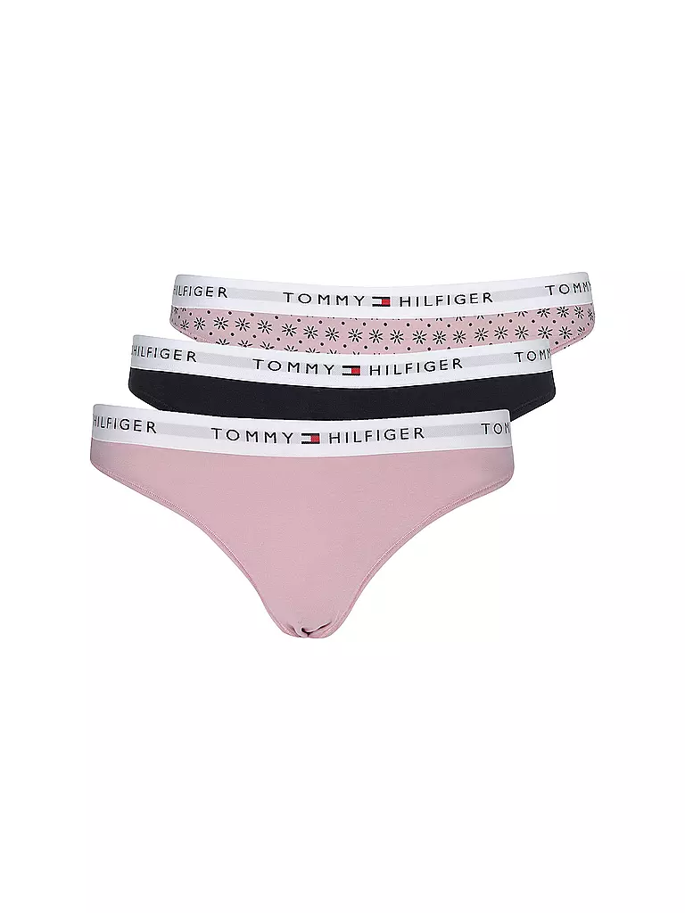 TOMMY HILFIGER | Slip 3er Pkg red | rosa