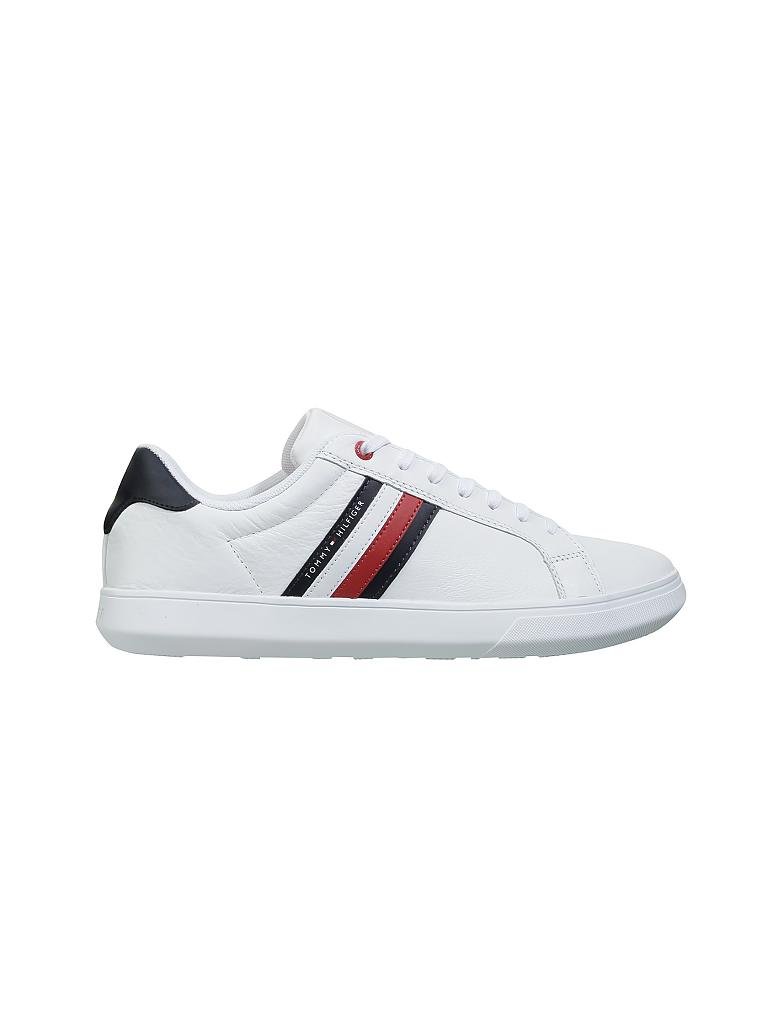 TOMMY HILFIGER | Sneaker "Essential Leather" | weiß