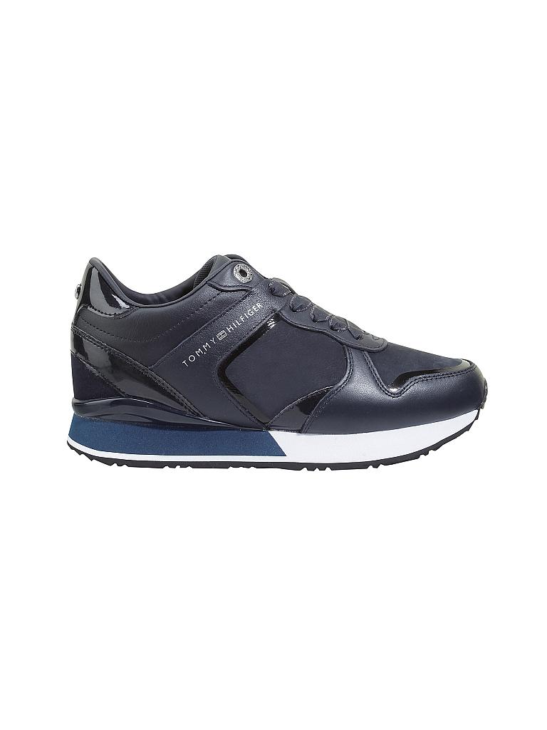 TOMMY HILFIGER | Sneaker Dressy Wedge | blau