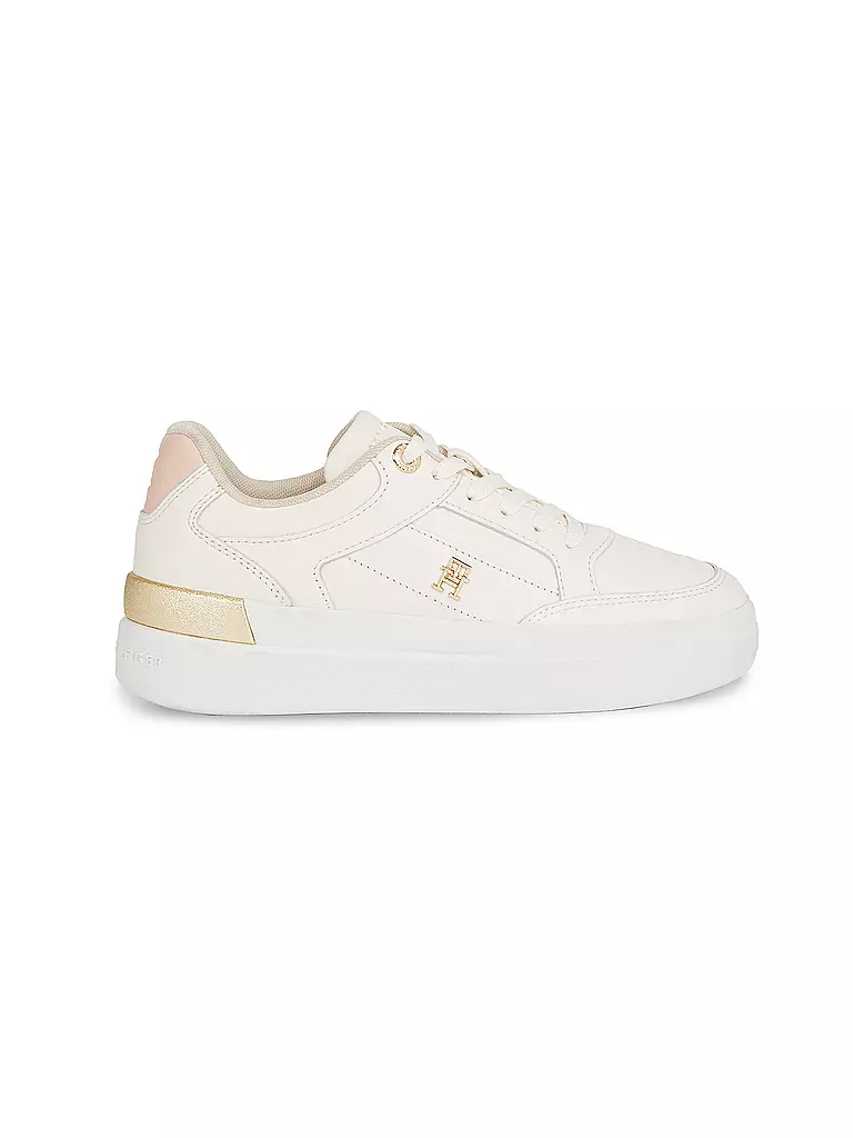 TOMMY HILFIGER | Sneaker LUX HARDWARE COURT | weiss