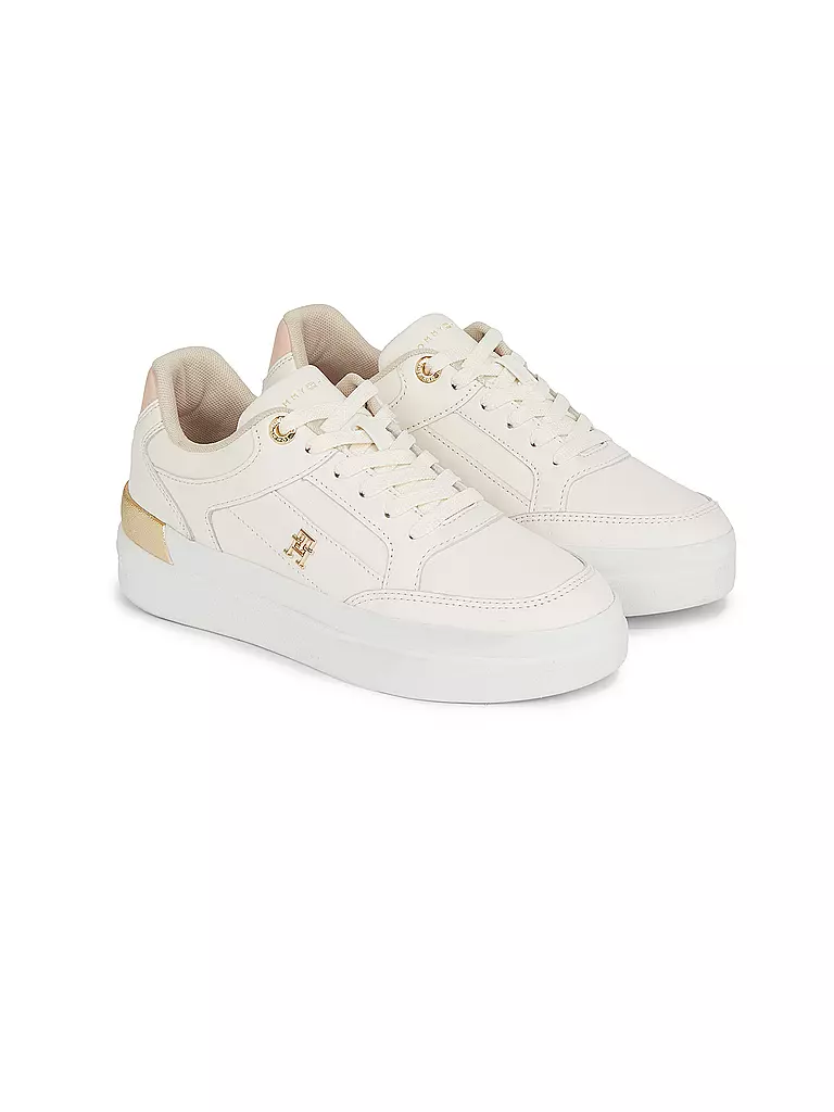 TOMMY HILFIGER | Sneaker LUX HARDWARE COURT | weiss