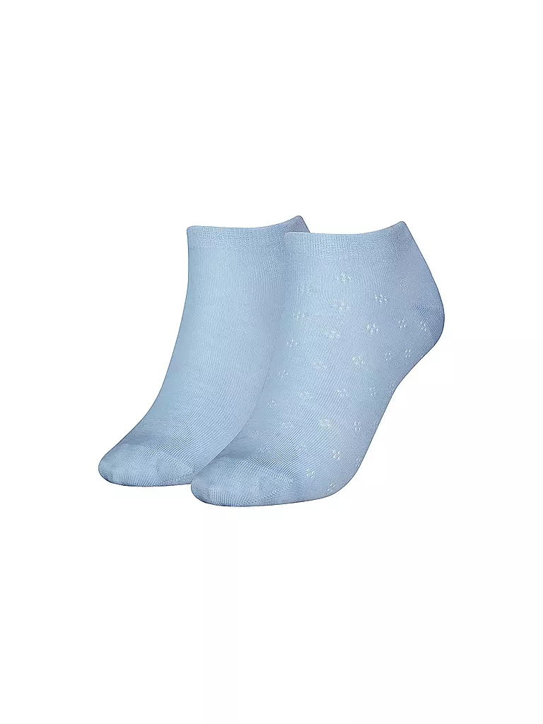 TOMMY HILFIGER | Sneaker Socken 2-er Pkg breezy blue | hellblau
