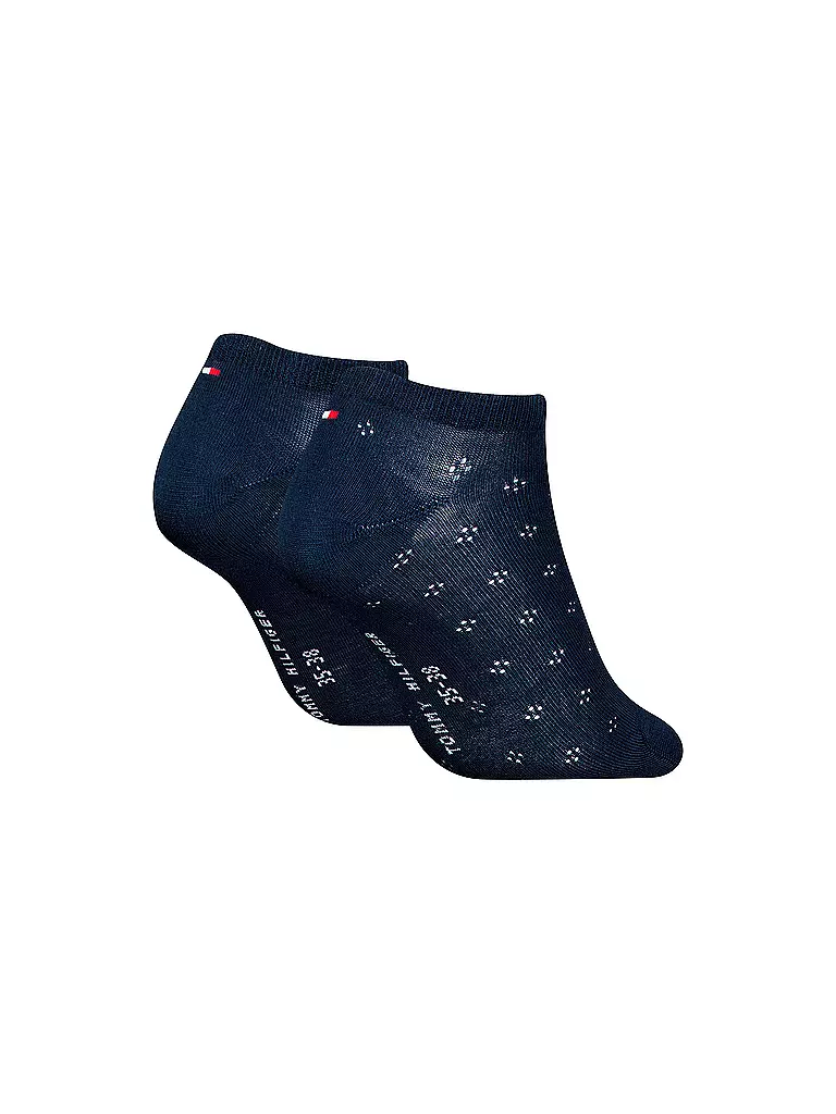 TOMMY HILFIGER | Sneaker Socken 2-er Pkg navy | hellblau