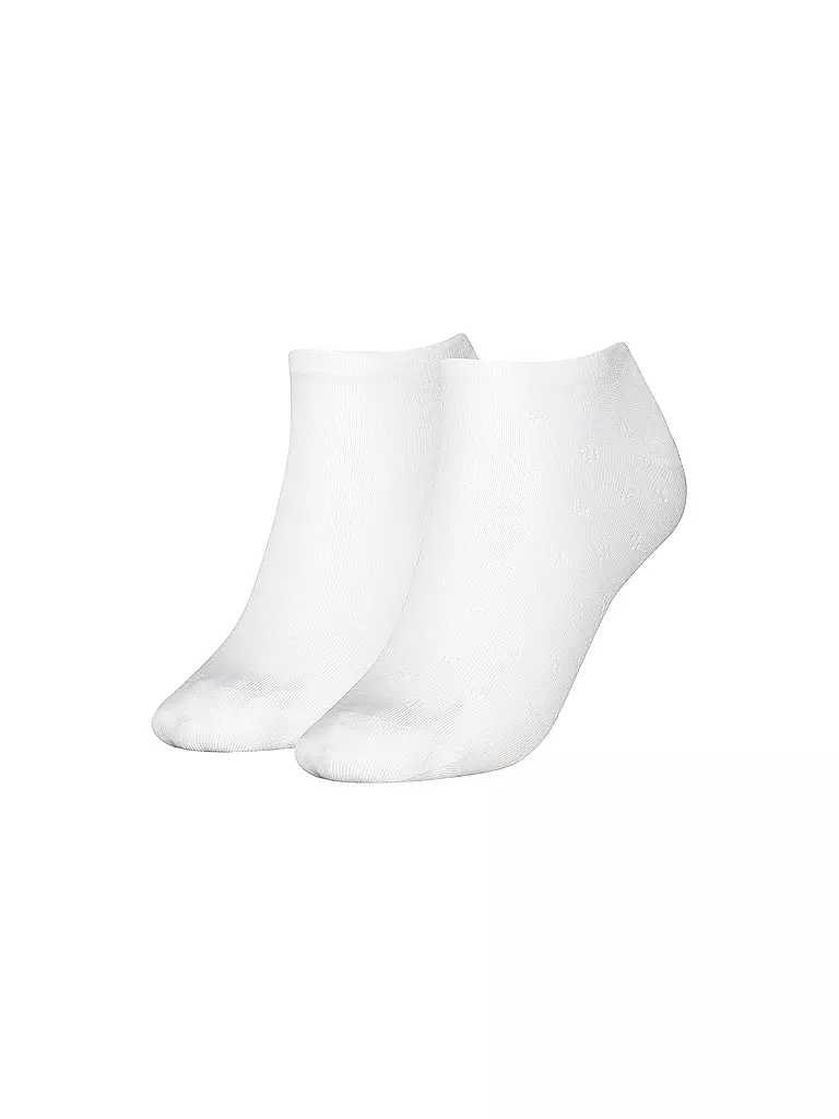 TOMMY HILFIGER | Sneaker Socken 2-er Pkg white | weiss