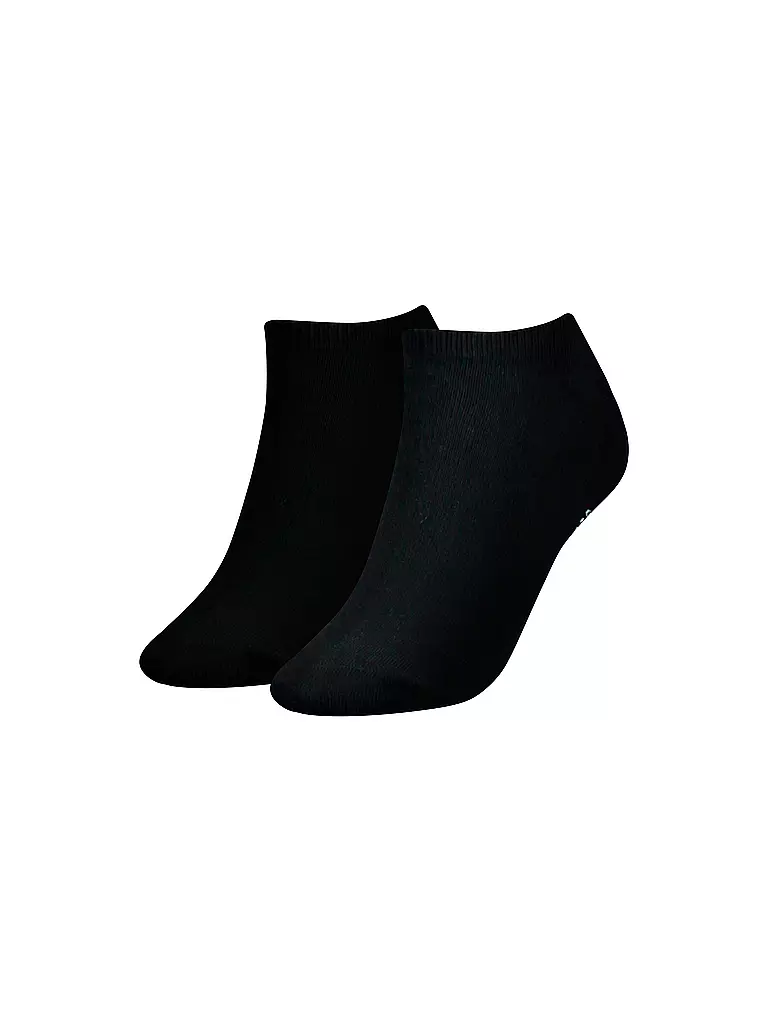 TOMMY HILFIGER | Sneaker Socken 2-er Pkg. black | schwarz