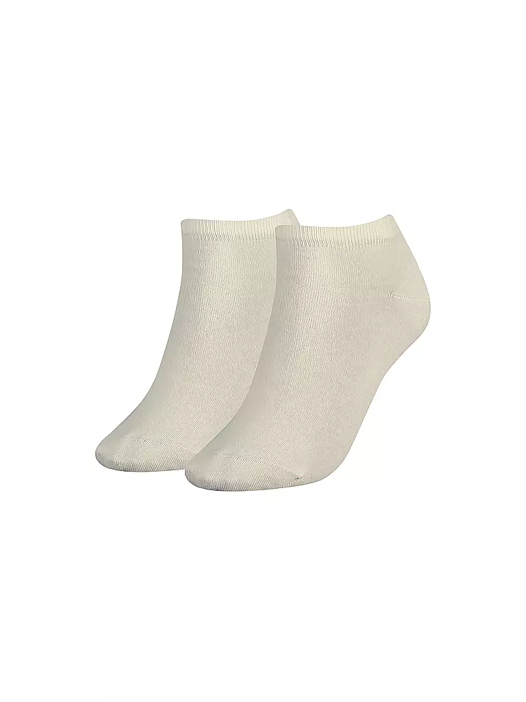 TOMMY HILFIGER | Sneaker Socken 2er Pkg whisper white | weiss