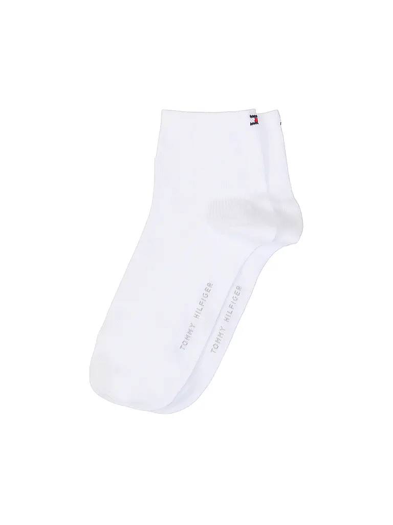 TOMMY HILFIGER | Sneaker Socken 2er Pkg white | weiss