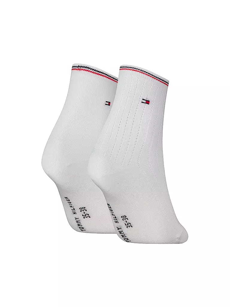 TOMMY HILFIGER | Socken 2-er Pkg white | weiss