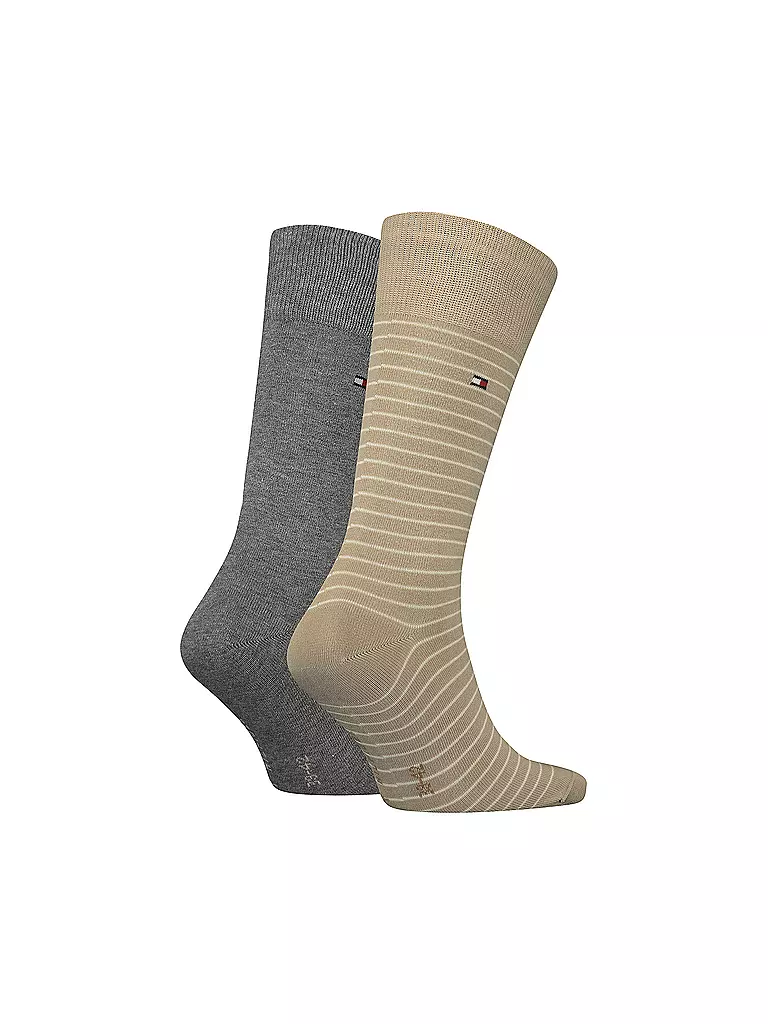 TOMMY HILFIGER | Socken 2-er Pkg. beige | beige