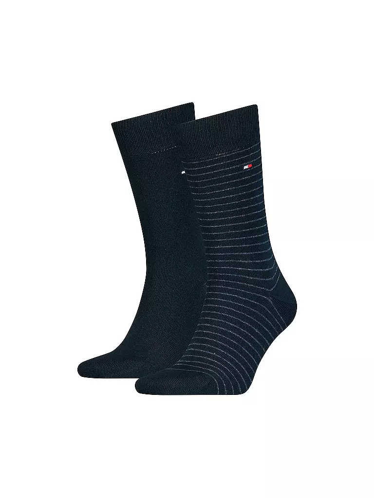 TOMMY HILFIGER | Socken 2-er Pkg. dark navy | blau