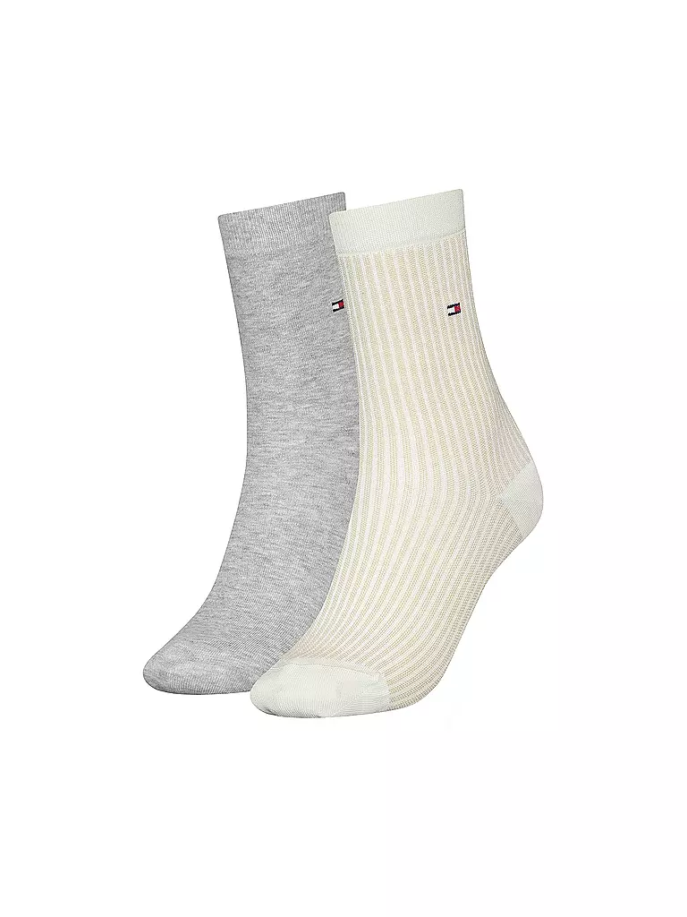 TOMMY HILFIGER | Socken 2er Pkg beige | creme