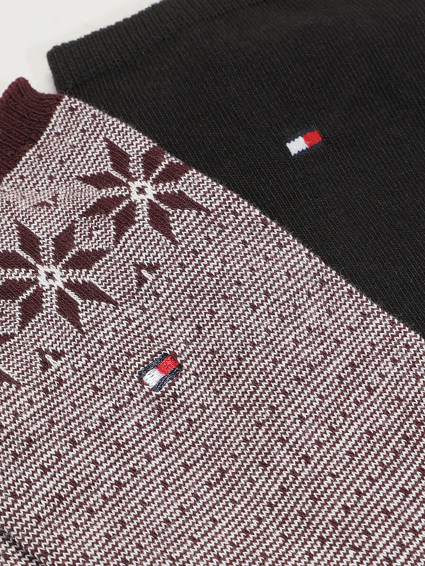 TOMMY HILFIGER | Socken 2er Pkg burgundy | dunkelrot