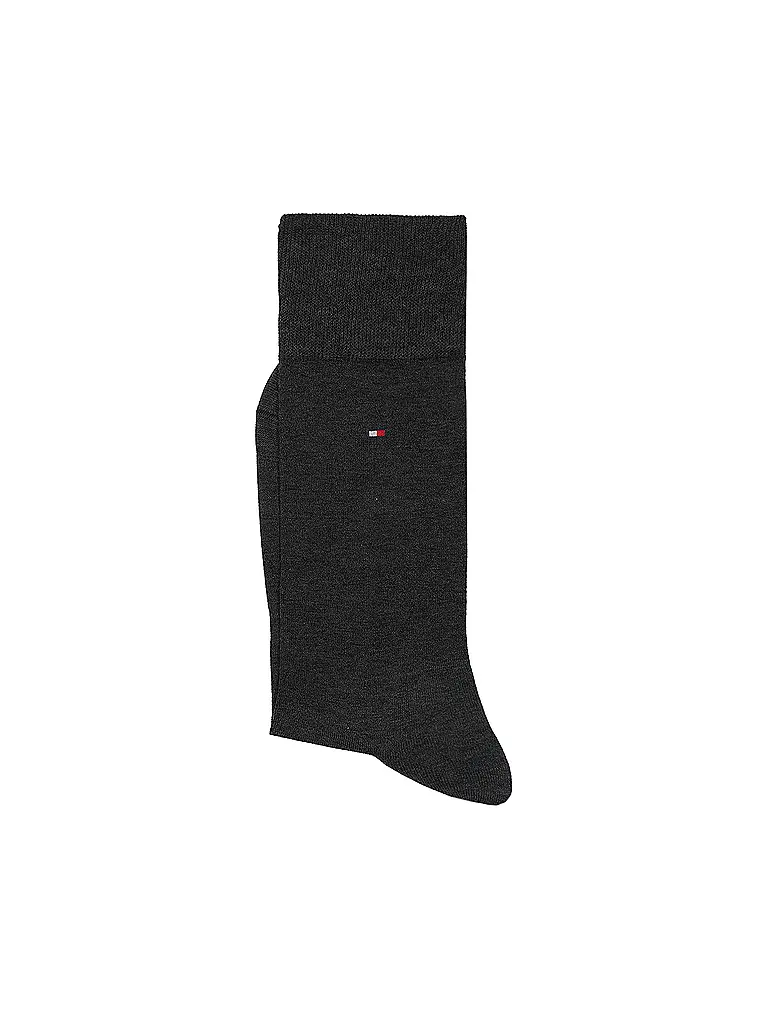 TOMMY HILFIGER | Socken dark grey melange | grau