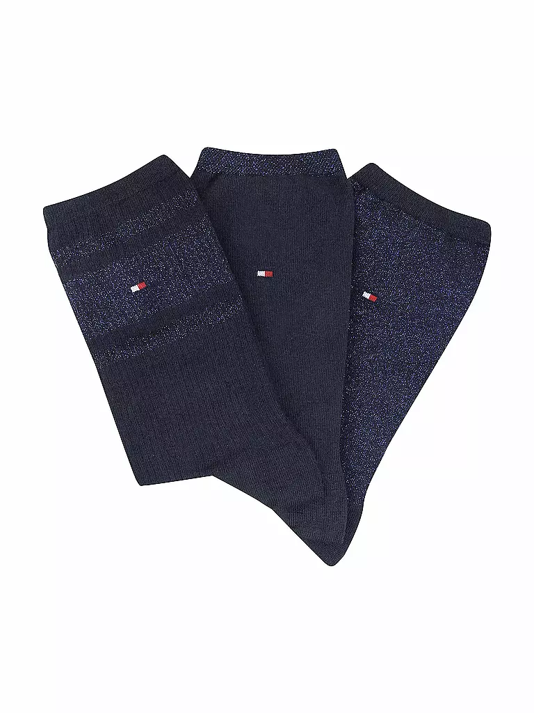 TOMMY HILFIGER | Socken Geschenkbox 3-er Pkg. | blau