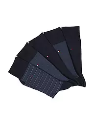 TOMMY HILFIGER | Socken Geschenkbox 5er Pkg black | blau