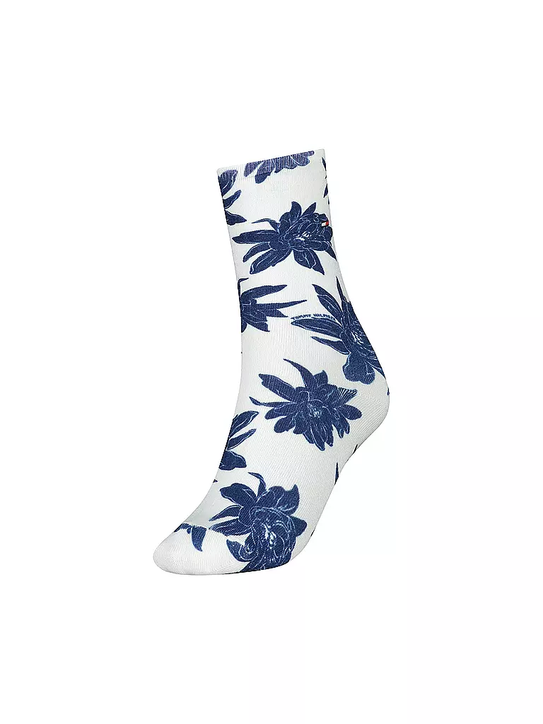 TOMMY HILFIGER | Socken Printed Floral | blau