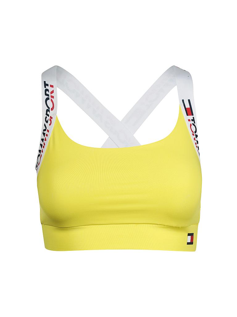 TOMMY HILFIGER | Sports Bra "Mid Suport" | gelb