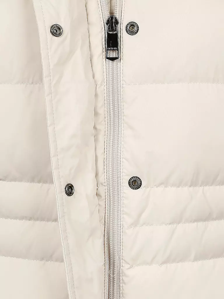 TOMMY HILFIGER | Steppgilet " TH Ess Tyra " | weiß