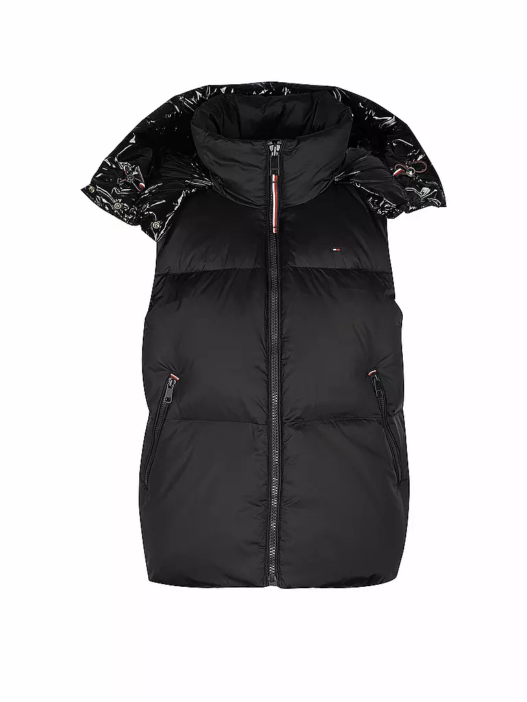 TOMMY HILFIGER | Steppgilet | schwarz