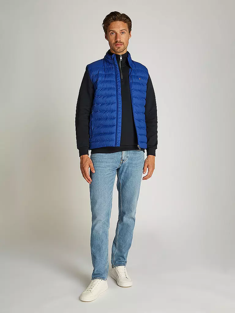 TOMMY HILFIGER | Steppgilet | blau