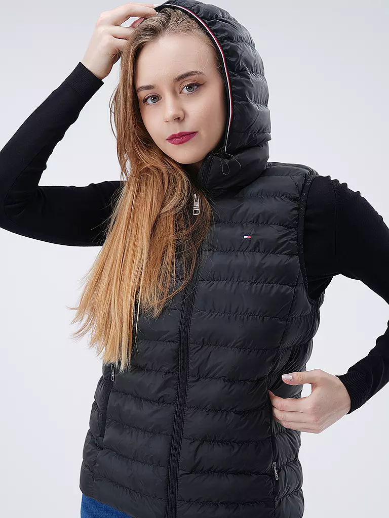 TOMMY HILFIGER | Steppgilet | dunkelblau