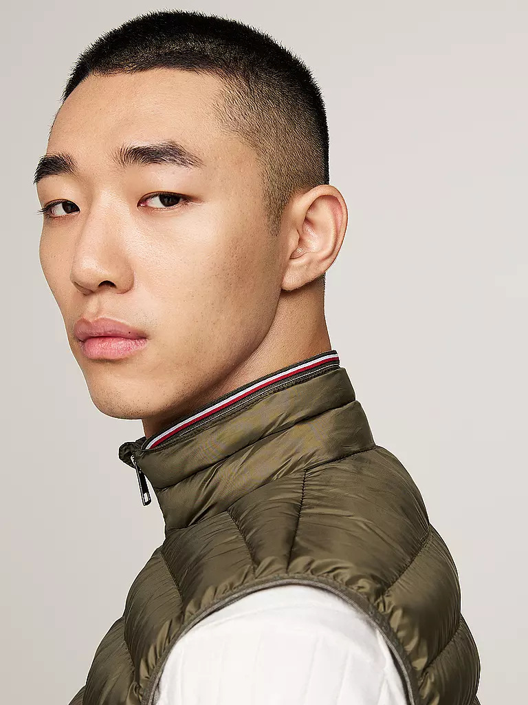 TOMMY HILFIGER | Steppgilet | olive