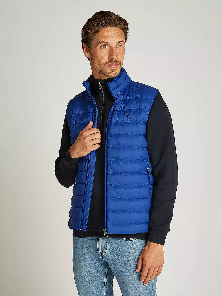 TOMMY HILFIGER | Steppgilet | blau