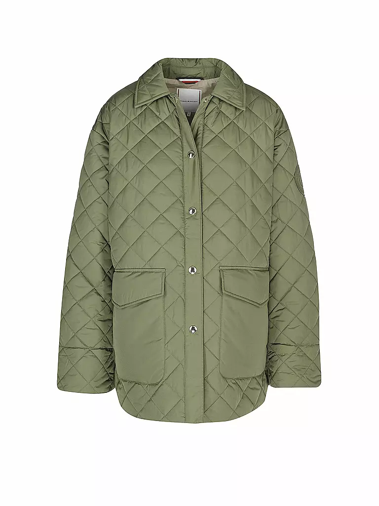 TOMMY HILFIGER | Steppjacke  | olive