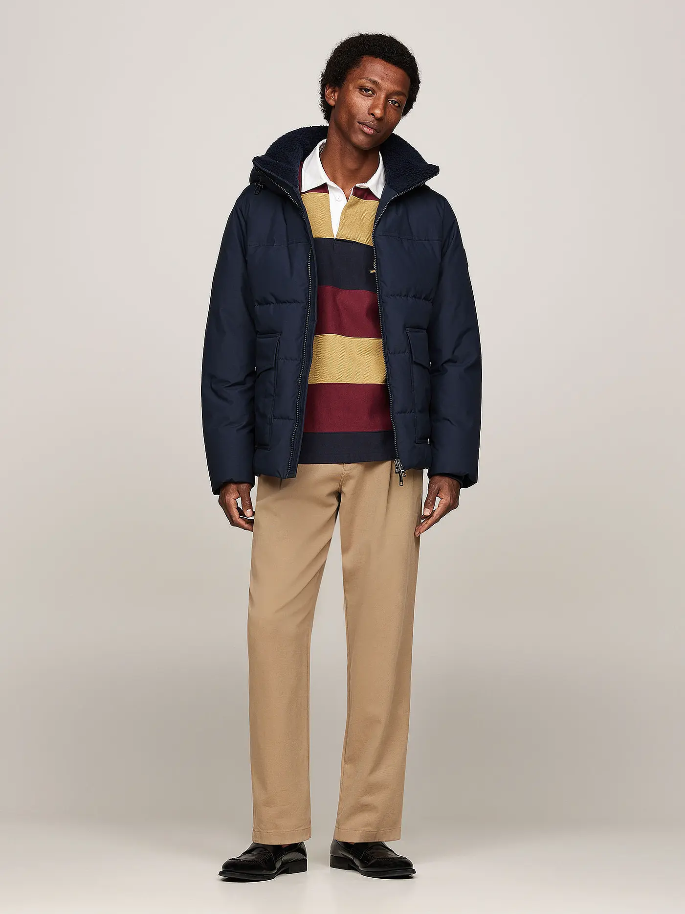 TOMMY HILFIGER | Steppjacke  | blau
