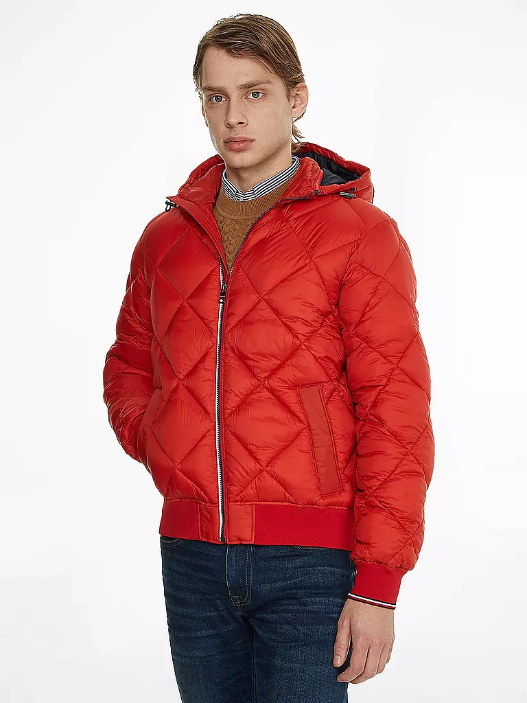 TOMMY HILFIGER | Steppjacke | rot