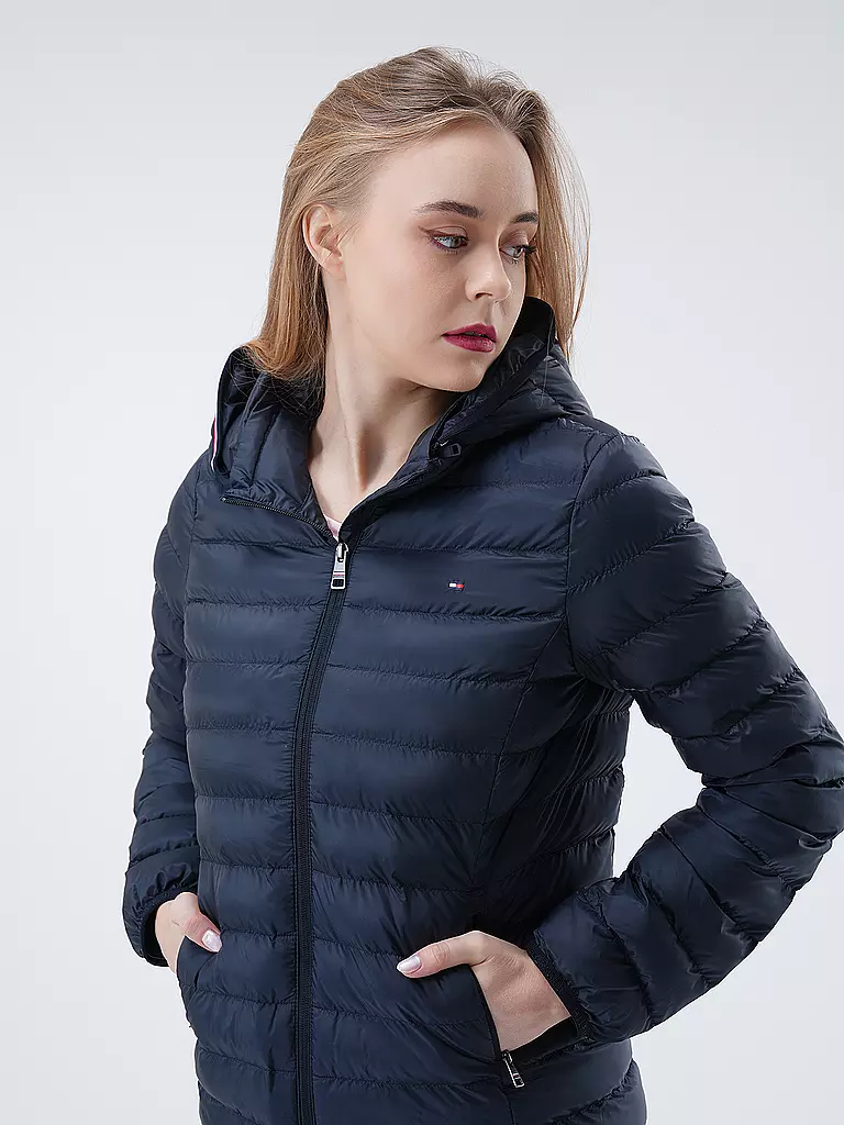 TOMMY HILFIGER | Steppjacke | schwarz