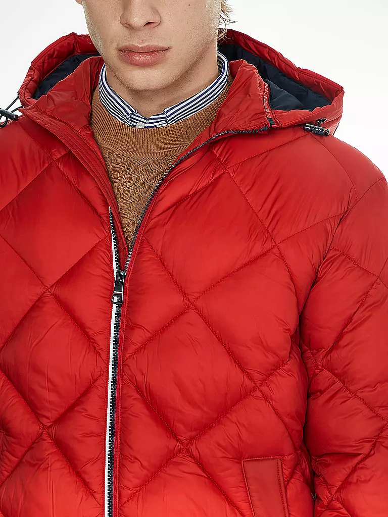 TOMMY HILFIGER | Steppjacke | rot