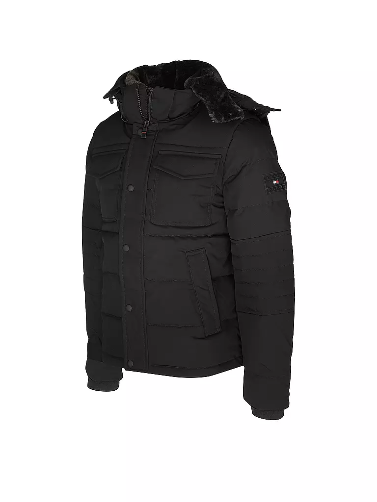 TOMMY HILFIGER | Steppjacke | schwarz