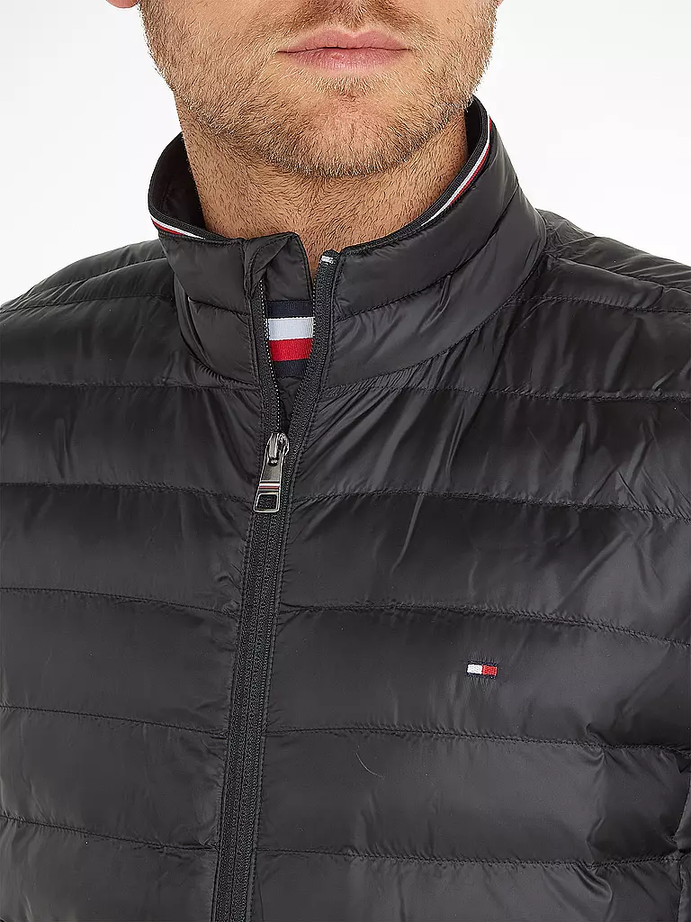 TOMMY HILFIGER | Steppjacke | schwarz