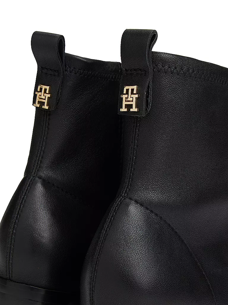 TOMMY HILFIGER | Stiefelette TH STRETCH | Schwarz