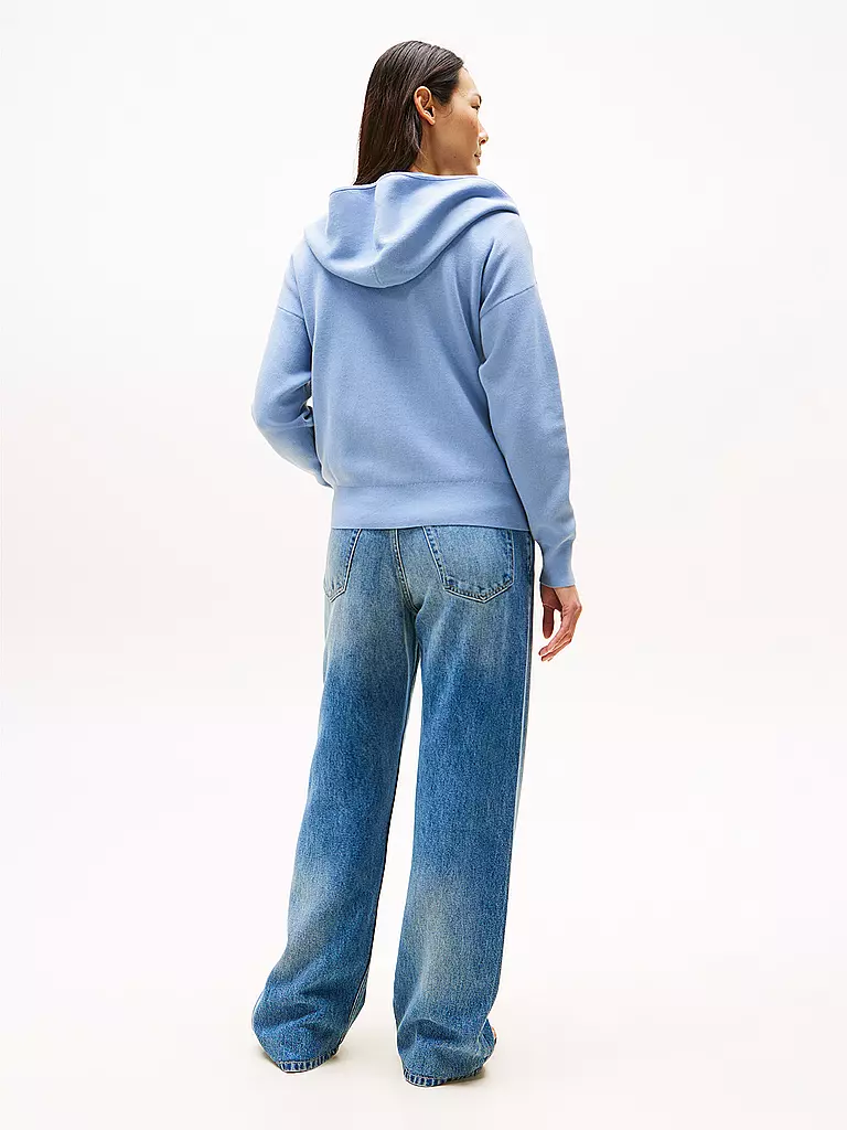 TOMMY HILFIGER | Strickjacke  | blau
