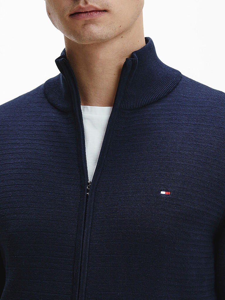 TOMMY HILFIGER | Strickjacke  | blau