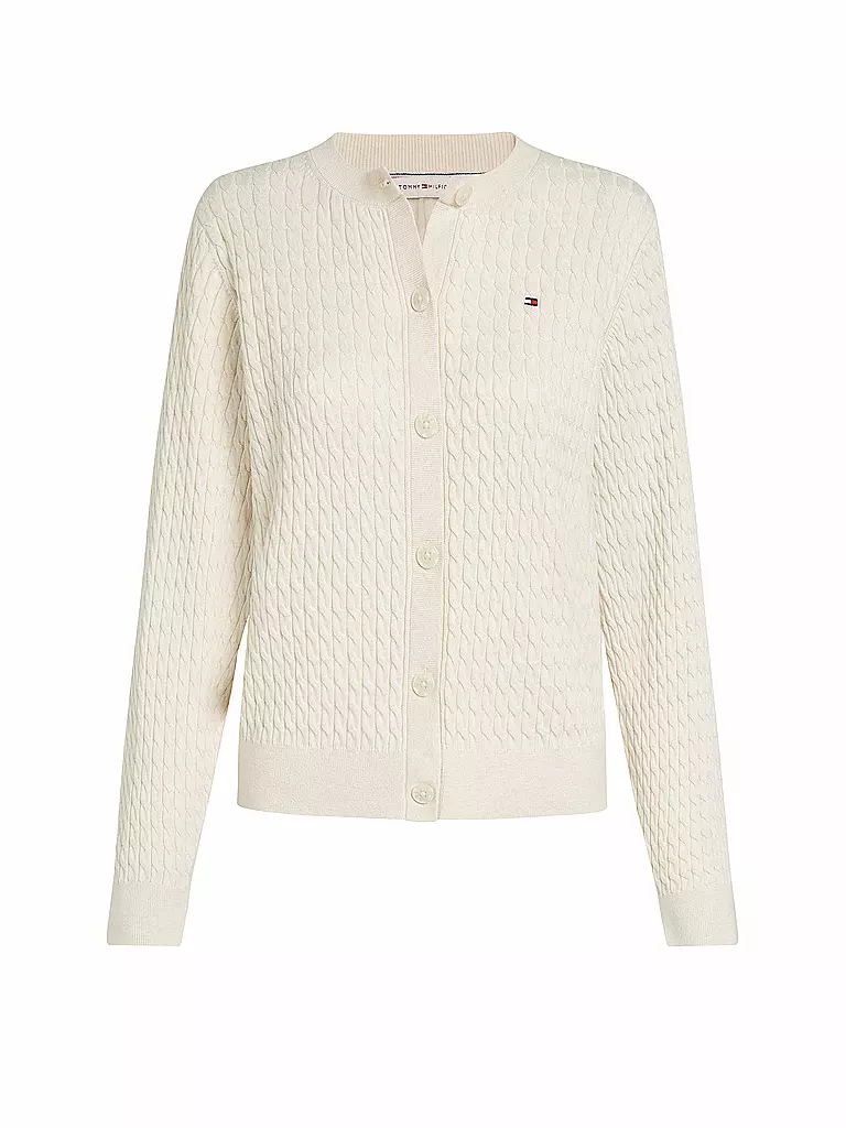 TOMMY HILFIGER | Strickjacke | creme
