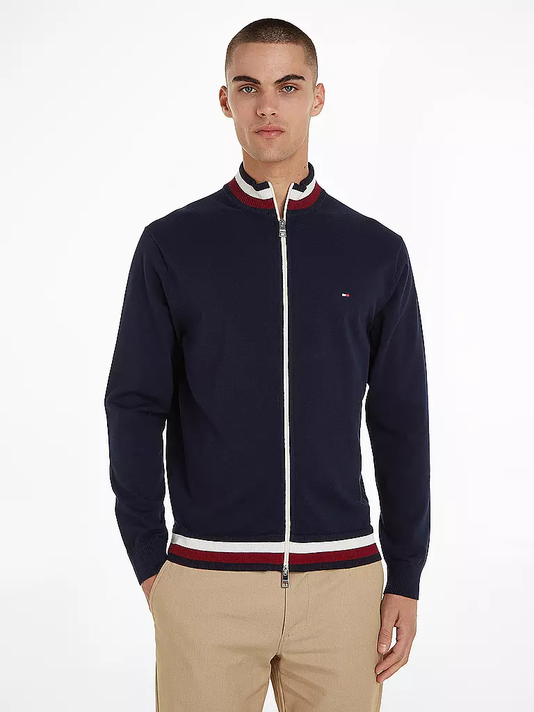 TOMMY HILFIGER | Strickjacke | blau