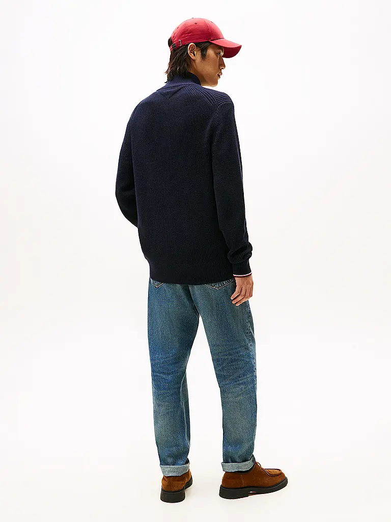 TOMMY HILFIGER | Strickjacke | blau